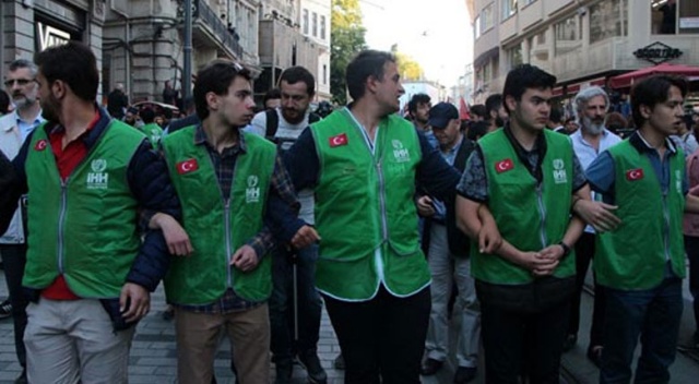 Beyoğlu&#039;nda ABD ve İsrail protestosu