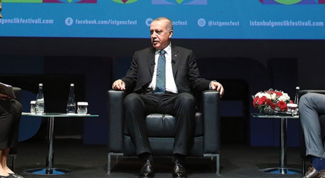 Cumhurbaşkanı Erdoğan gençlerle sohbet etti