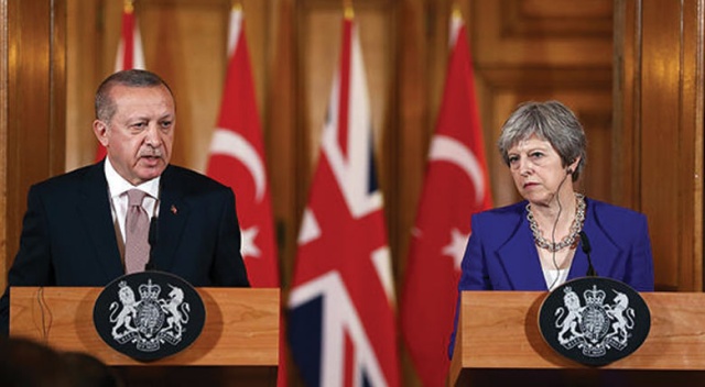 Cumhurbaşkanı Erdoğan ve İngiltere Başbakanı May&#039;den açıklama