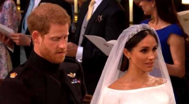 Dünyanın gözü bu düğünde! Prens Harry ve Meghan Markle evlendi