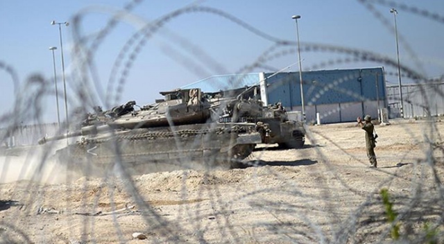 İşgalci İsrail güçleri Gazze&#039;yi vurdu