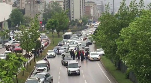 Samsun’da 11 araç birbirine girdi: 2 yaralı