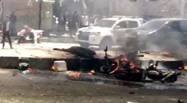 Afrin’de bomba yüklü 2 araçla terör saldırısı: 10 ölü