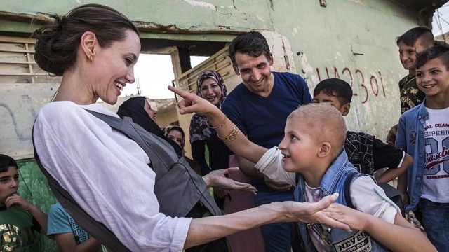 Angelina Jolie&#039;den Iraklı göçmenlere yardım çağrısı