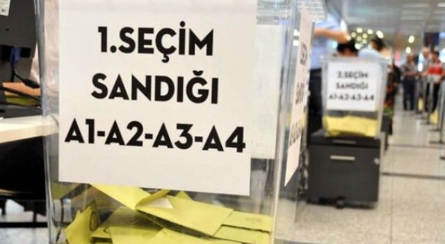 Atatürk Havalimanı&#039;nda seçim sonuçları belli oldu