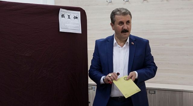 Destici&#039;nin oy kullandığı sandıktan Erdoğan çıktı