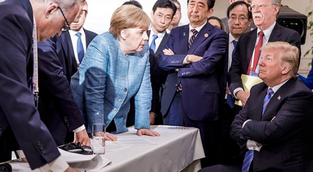 G7&#039;de Trump gerginliği