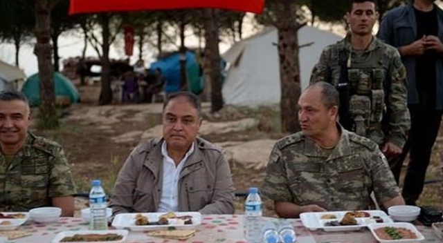 Korgeneral Temel, Afrin kahramanlarıyla iftar yaptı