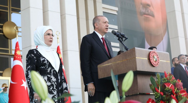 Başkan Erdoğan&#039;dan yeni sisteme geçiş sonrası ilk konuşma