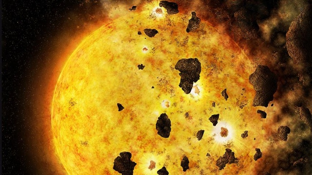 Bir gezegenin yıldız tarafından yutuluşu ilk kez kaydedildi