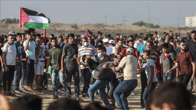 Gazze&#039;deki gösterilerde yaralanan 1 Filistinli daha şehit oldu