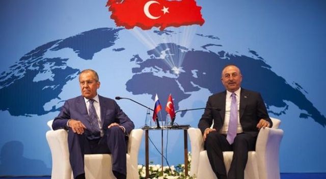 Çavuşoğlu ve Lavrov&#039;dan Ankara&#039;da ortak basın toplantısı