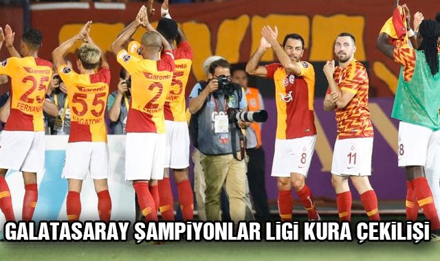 Galatasaray Şampiyonlar Ligi Kura Çekimi (GS RAKİPLERİ) | Galatasaray&#039;ın Rakipleri belli oldu!