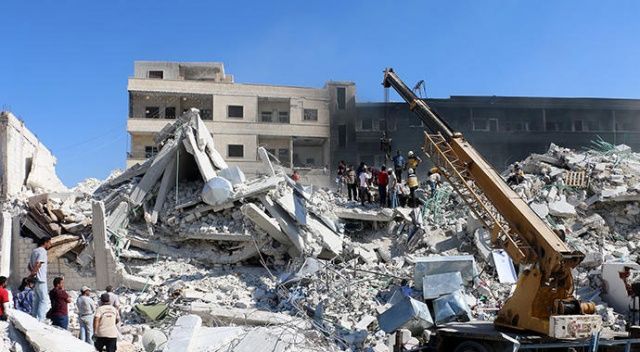 İdlib&#039;de patlama: 32 kişi hayatını kaybetti