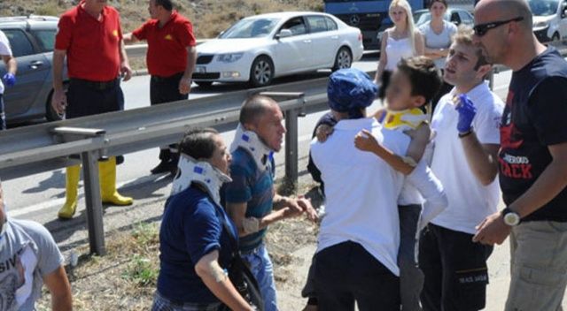 Kırıkkale&#039;de zincirleme kaza: 9 yaralı