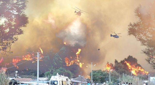 Son dakika: Antalya Kumluca&#039;da orman yangını