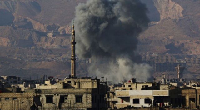 Son dakika! Suriye ordusu İdlib&#039;i vurmaya başladı
