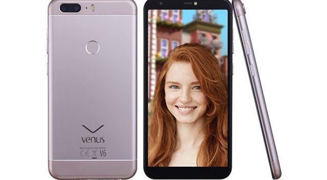 Venus V6 ile selfie’ler güzelleşecek