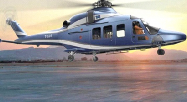 Yerli helikopter T625 bugün  havalandı
