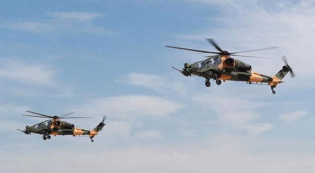 3 atak helikopteri daha TSK’ya teslim edildi
