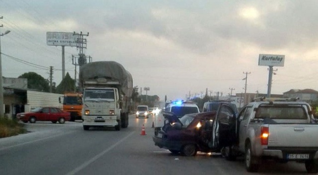Akhisar&#039;da trafik kazası: 1 ölü