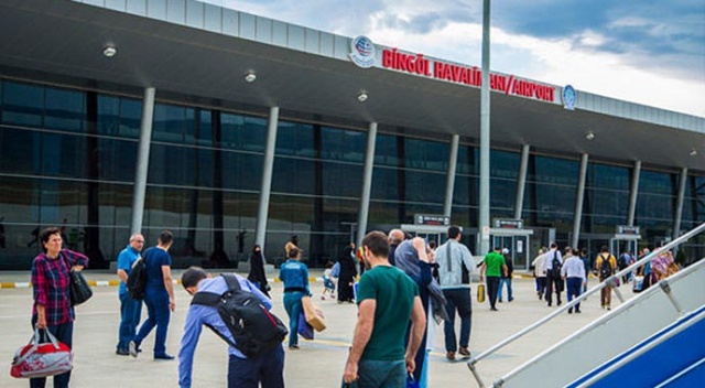 Bingöl Havalimanından 1 ayda 20 bin yolcu uçtu