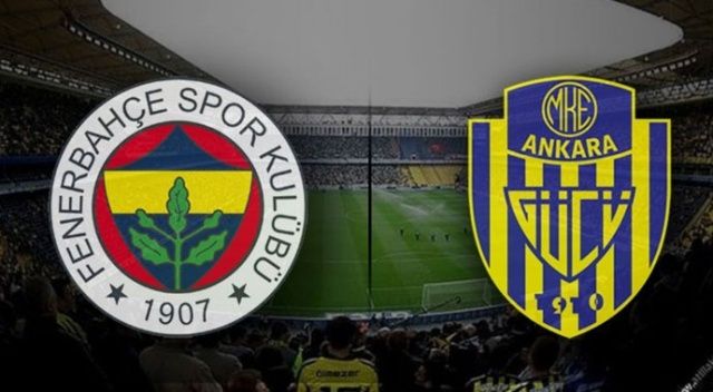 Fenerbahçe Ankaragücü maçı ilk 11&#039;ler