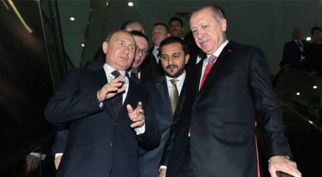 Cumhurbaşkanı Erdoğan&#039;dan Putin&#039;e hediye