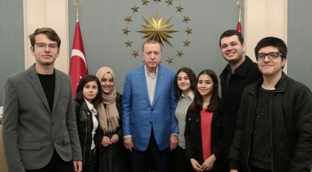 Cumhurbaşkanı Erdoğan ile görüşen öğrenciler o anları anlattı