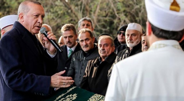 Cumhurbaşkanı Erdoğan Kadir Turgut&#039;un cenaze törenine katıldı