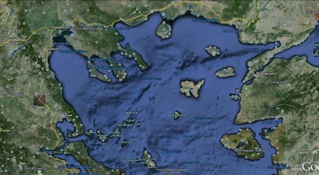 Kuzey Ege Denizi&#039;nde gemiler çatıştı!