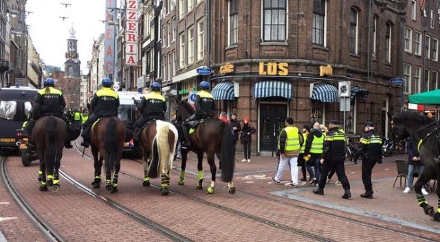 Sarı Yelekliler eylemi Hollanda&#039;ya da sıçradı