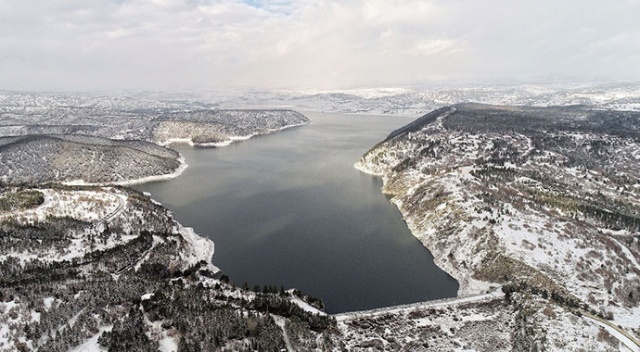 Ankara’nın barajlarında kar bereketi