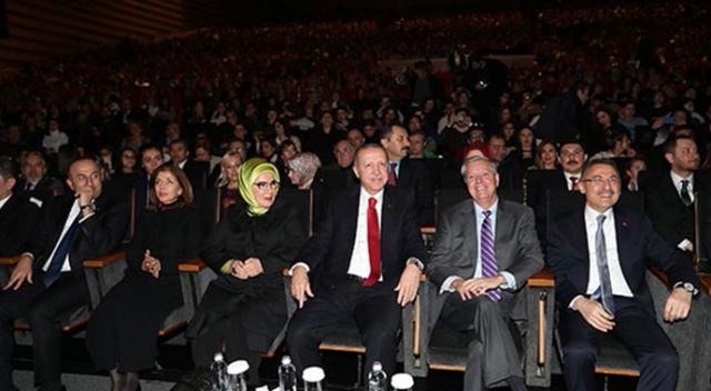 Cumhurbaşkanı Erdoğan, Fazıl Say&#039;ın konserine katıldı