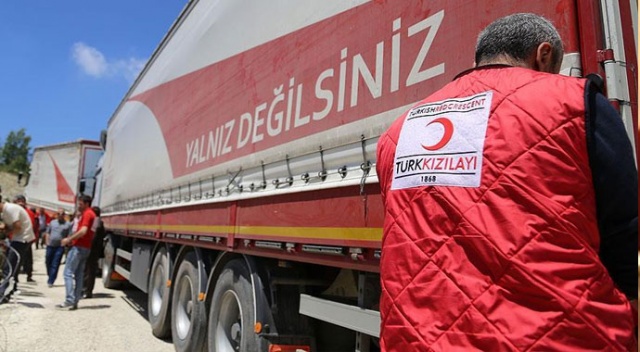 Türk Kızılayı’ndan Musullu sığınmacılara kışlık yardım