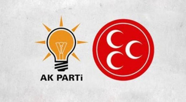 AK Parti ve MHP&#039;den ortak liste