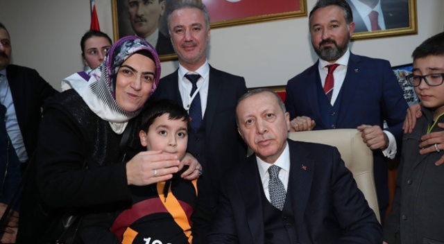 Cumhurbaşkanı Erdoğan’a anlamlı hediye