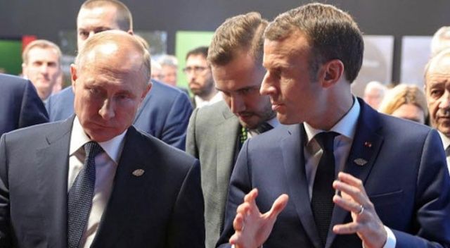 Putin ve Macron Suriye&#039;yi görüştü