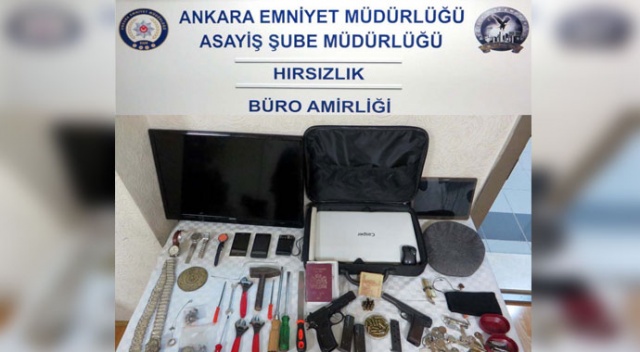 Ankaralıların kabusu olan 2 hırsız tutuklandı