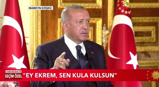 Cumhurbaşkanı Erdoğan: ‘Biz kula kul değiliz, sen kula kulsun&#039;