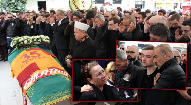 Demet Akbağ&#039;ın eşi Zafer Çika, gözyaşları ile uğurlandı