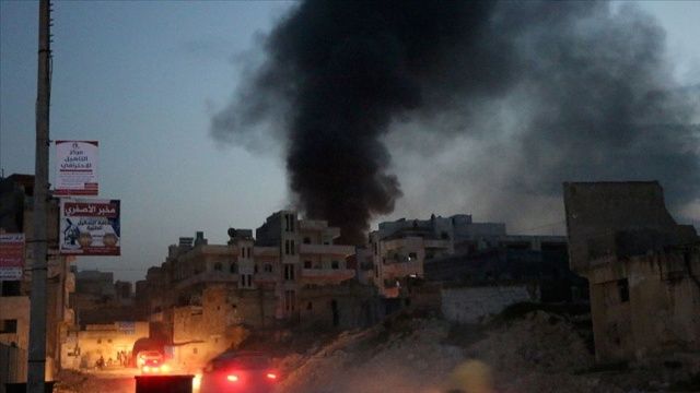 İdlib&#039;e yoğun hava saldırıları sürüyor