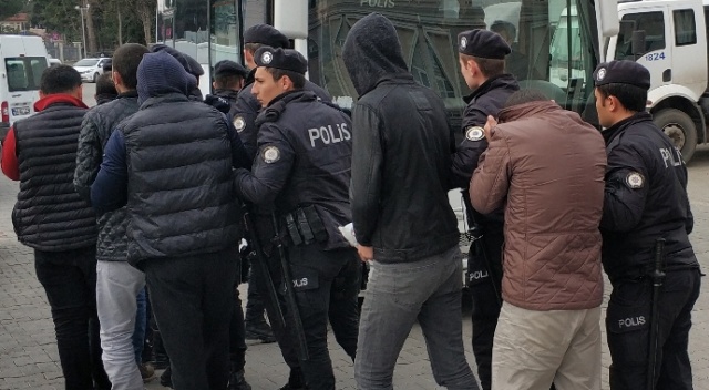 Samsun’da uyuşturucudan 8 kişi tutuklandı