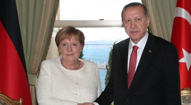 Cumhurbaşkanı Erdoğan&#039;dan Almanya Başbakanı Merkel&#039;e taziye telefonu