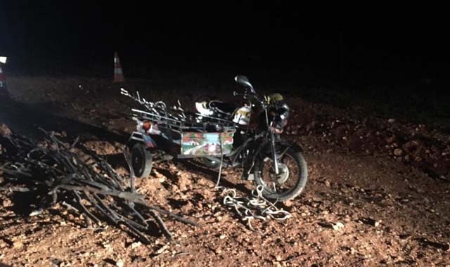Sepetli motosiklet takla attı: 1 ölü