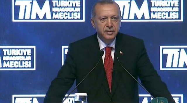 Cumhurbaşkanı Erdoğan&#039;dan ihracatçılara müjde!