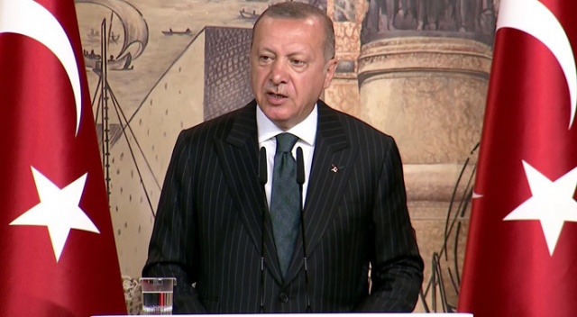 Cumhurbaşkanı Erdoğan yabancı basın mensupları ile buluştu
