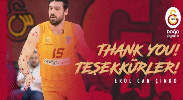 Galatasaray&#039;dan Erol Can Çinko&#039;ya teşekkür