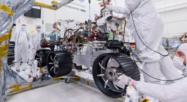 NASA&#039;nın keşif robotuna yeni tekerlek