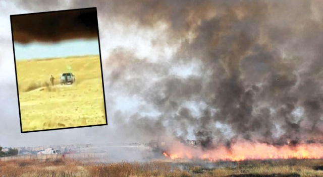 YPG, köylünün elli bin dönüm arazisini yaktı